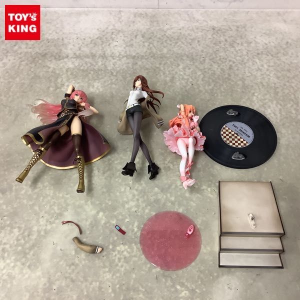 1円〜 ジャンク マックスファクトリー 1/7 巡音ルカ Tony Ver. グッドスマイルカンパニー STEINS;GATE 牧瀬 紅莉栖 他