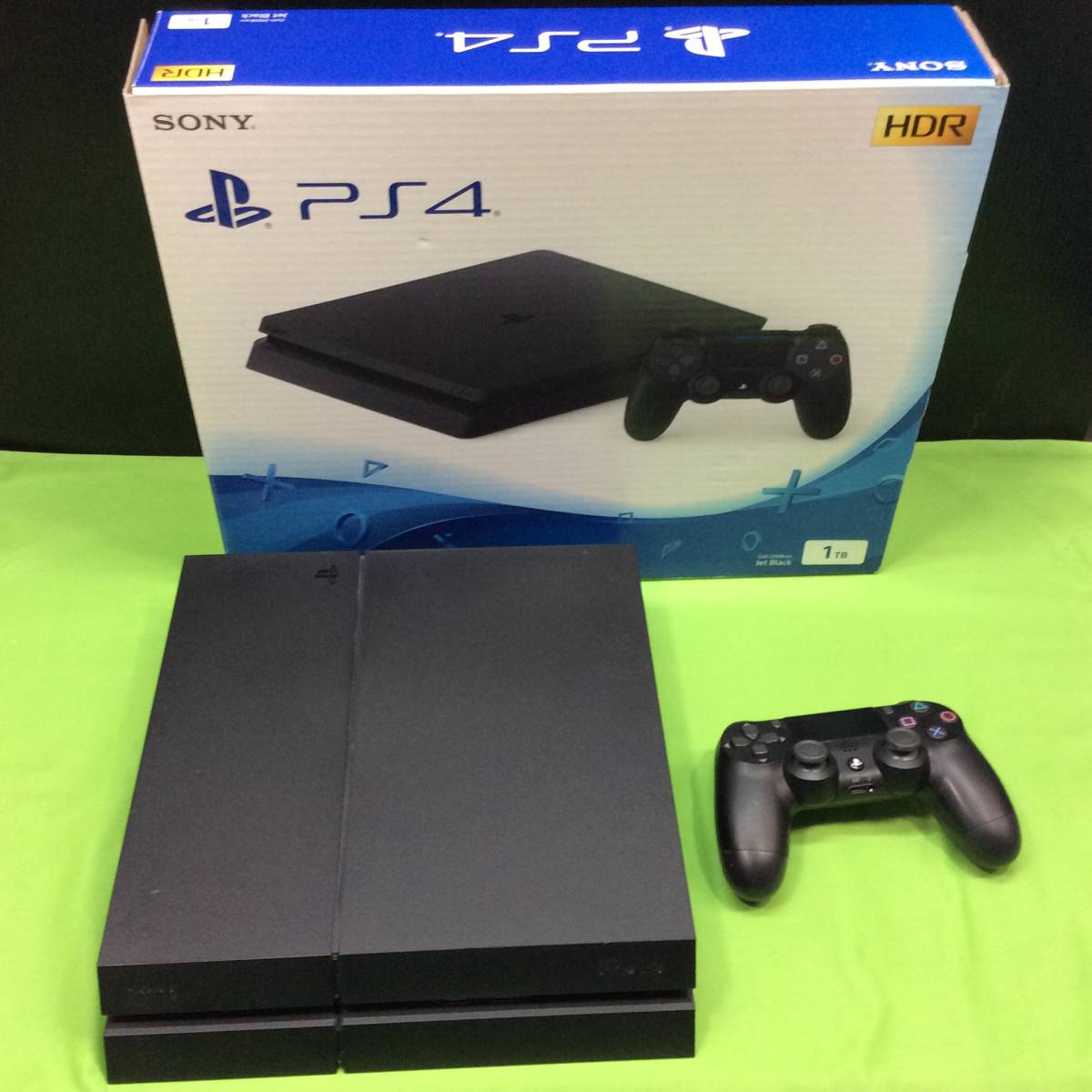 PS4 本体 ★CUH-1200AB01 ジェット・ブラック 500GB★ ジャンク/一部欠品/動作未確認/プレステ4/PlayStation4/SONY G230731-3