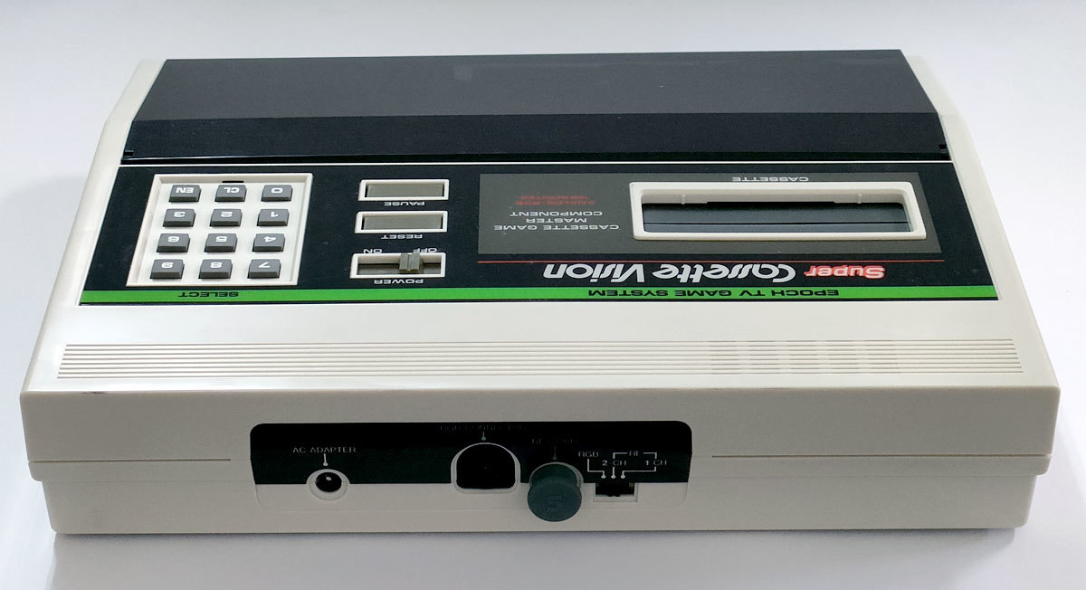 ☆エポック社☆TVゲーム☆SUPER CASSETTE VISION スーパーカセット