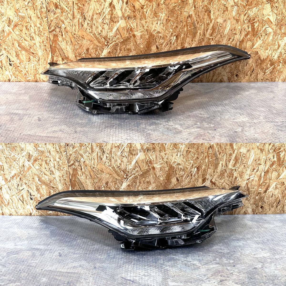 C-HR後期 純正LEDヘッドライト左KOITO10-116 ステー1箇所欠損 美品◇C-HR S/S-T ZYX11 NGX50 NGX10 後期 左右 ヘッドライト KOITO 10