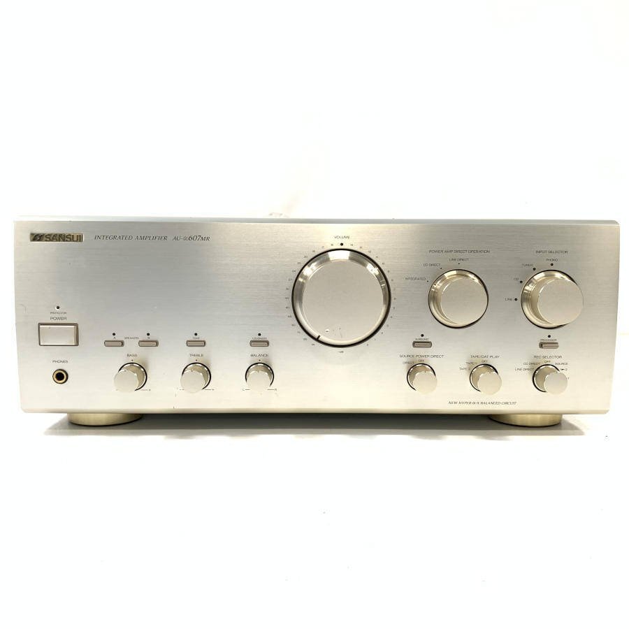 SANSUI AU-α607MR 山水 プリメインアンプ Sansui 山水 AU-α607MR プリメインアンプ 105W+105W/6◇現状品