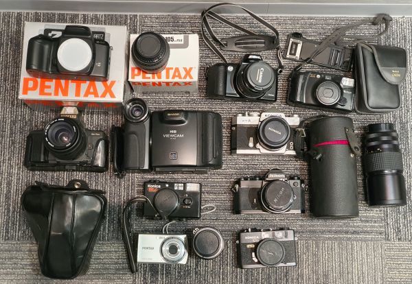 1円~ 一眼レフなど色々カメラまとめて! まとめ売り ジャンク Nikon