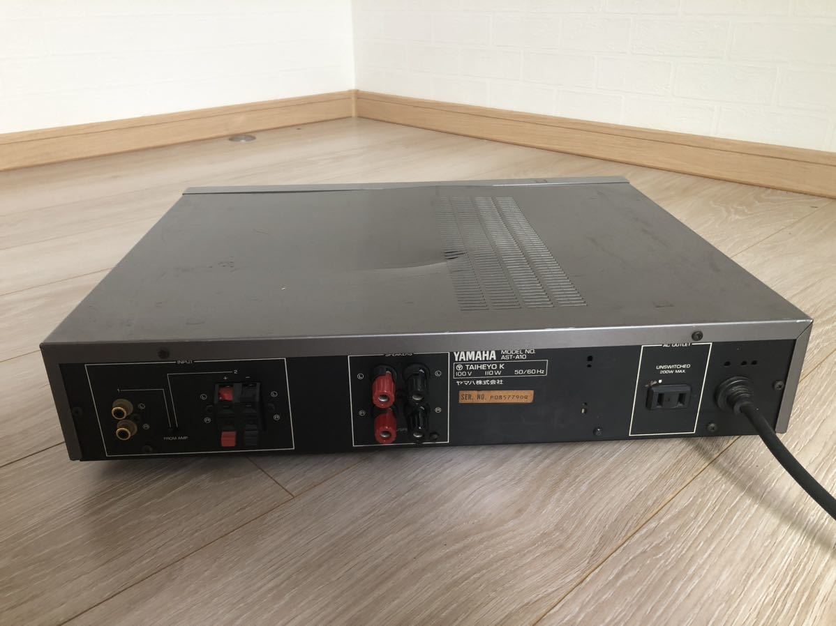 YAMAHA パワーアンプ AST-A10_4