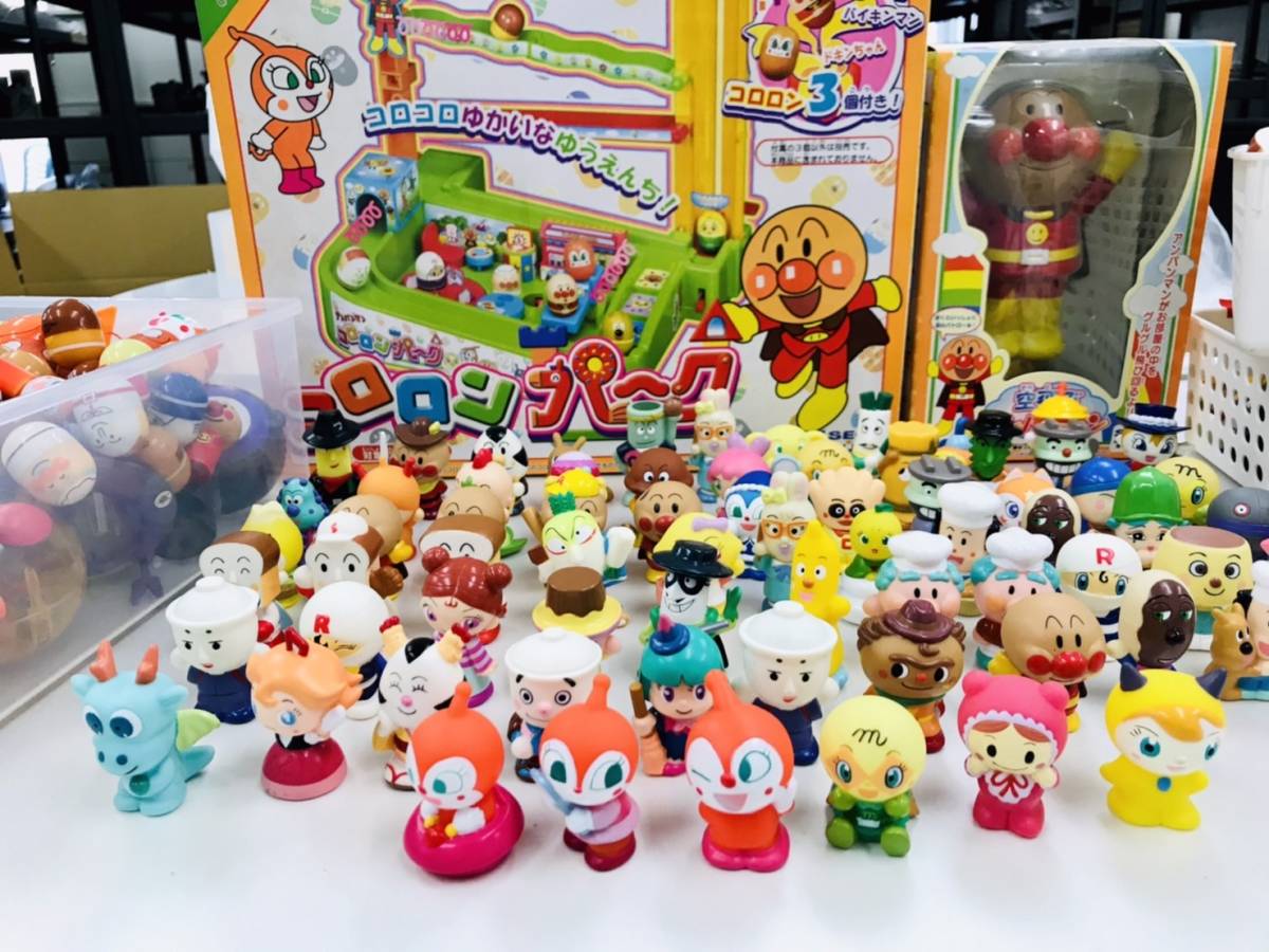 大量] 指人形 ソフビ フィギュア アンパンマン トーマス その他 25j-7