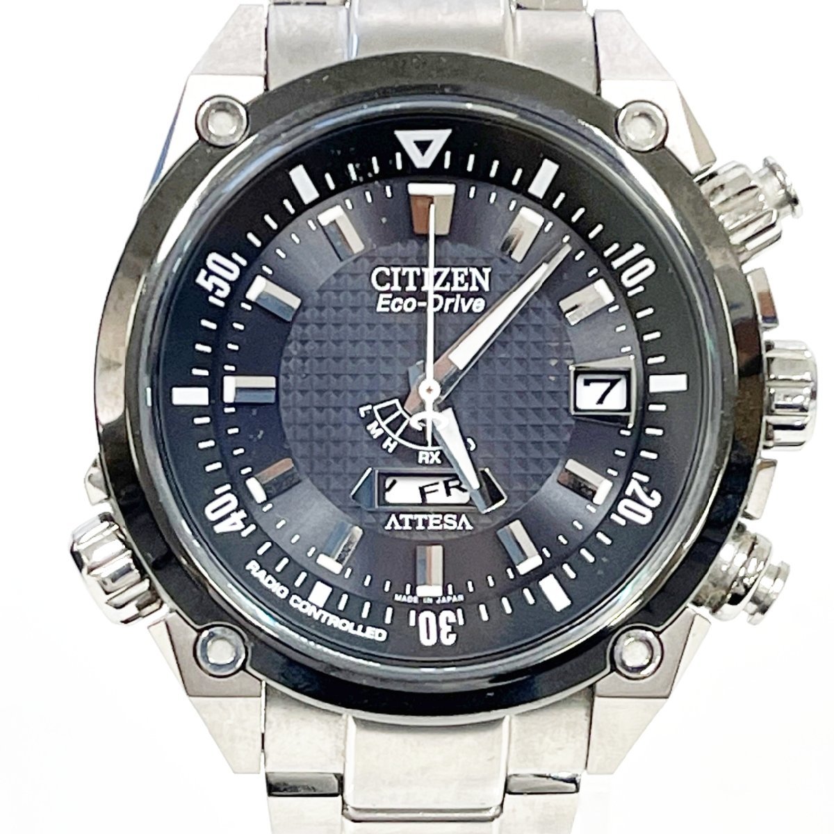 1円スタート】【箱付き】CITIZEN シチズン H106-T013414 アテッサ 