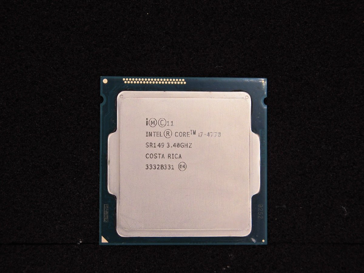 i7-4770 Intel Core 3.40GHz CPU Processor intel SR149 i7 T132CPU 