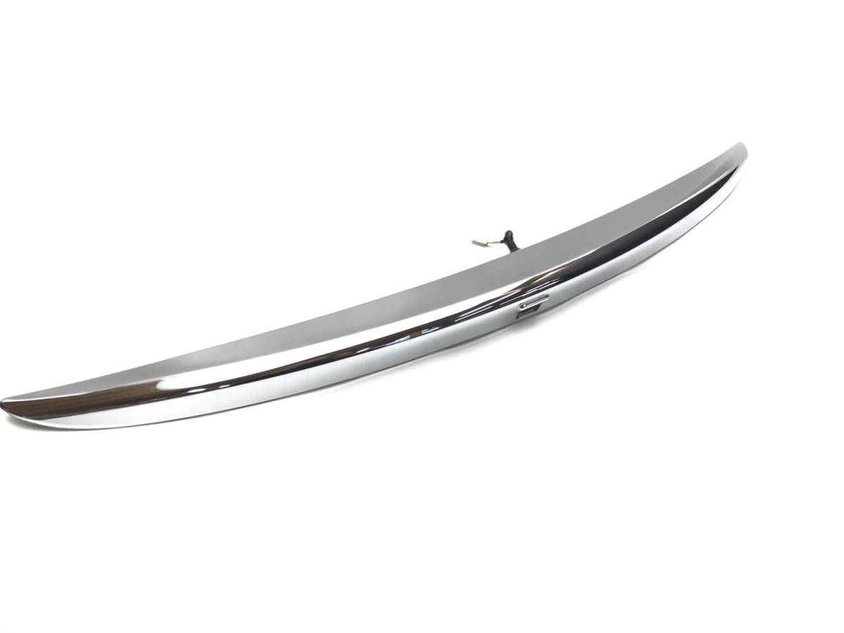 スカイライン CKV36 クーペ 純正 OP トランク メッキ ガーニッシュ バックカメラ付 28442-JL00B 即決/即納