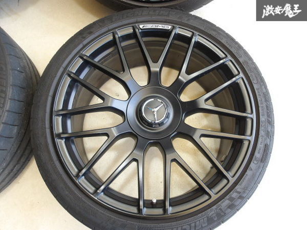 ［純正美品］ベンツ AMG w205 R19ホイール マルチスポーク Yahoo!オークション - ベンツAMG純正 マルチスポークブラック E/CLS/S