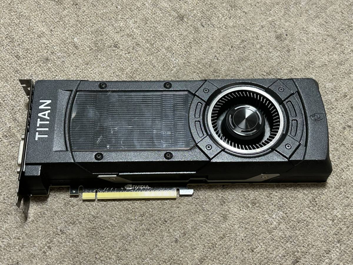 品 BIOS確認 NVIDIA ZOTAC GeForce GTX TITAN X 12GB グラフィック 