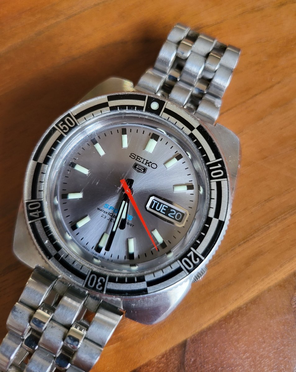セイコー☆SEIKO☆セイコー5 SPORTS 5スポーツ☆復刻版☆7S36-0070