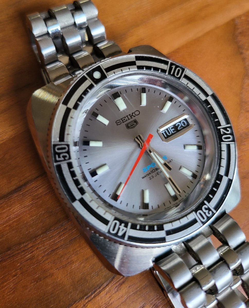 セイコー☆SEIKO☆セイコー5 SPORTS 5スポーツ☆復刻版☆7S36-0070
