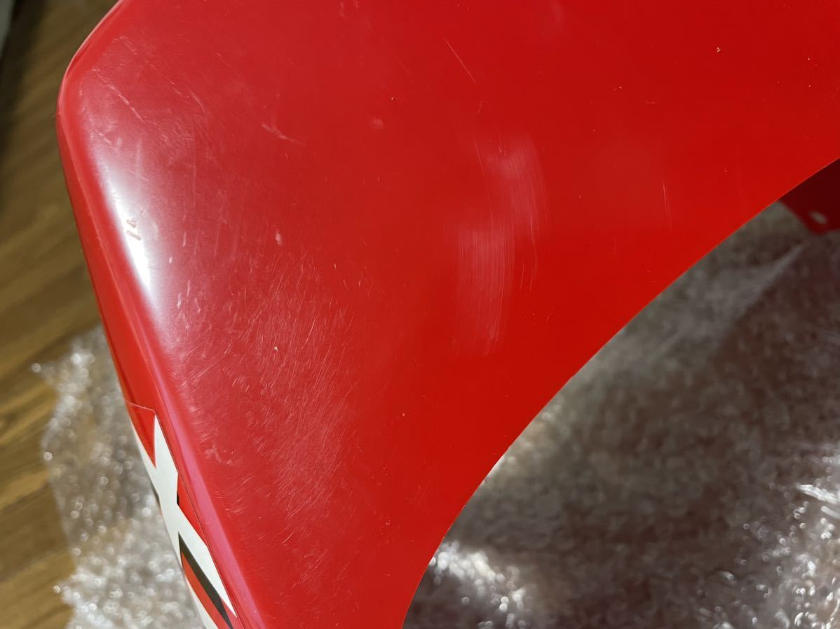 1752】 HONDA ホンダ MVX250F レア 当時物 アンダーカウル 赤 美品