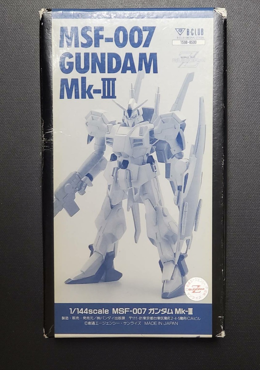 ○B-CLUB 1/144 ガンダムMK-Ⅲ MSF-007 レジンキット ガレージキット 