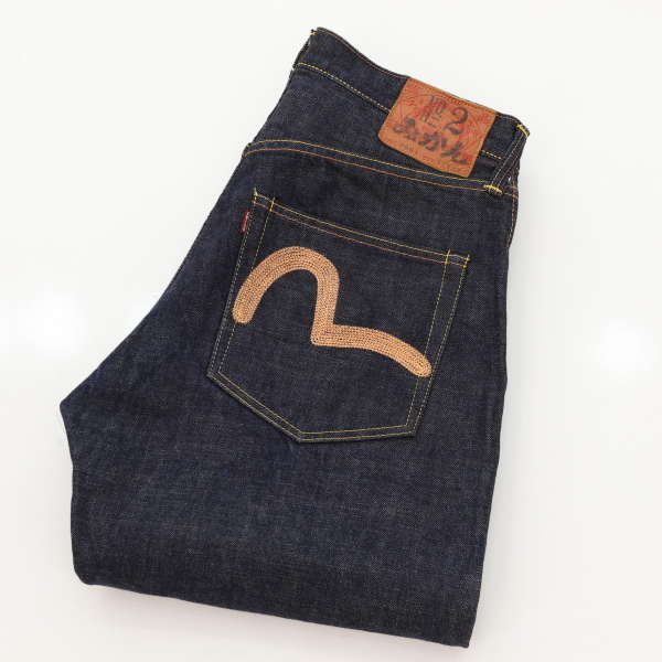 ☆エヴィスNo2みかん2001ジーンズ EVISU EVISU みかん 0 evisu⁄道楽 