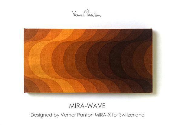 オリジナル本物 VERNER PANTON MIRA-KREISS ベルベット 貴重ベルベット素材！超レア！北欧家具との相性◎Verner Panton