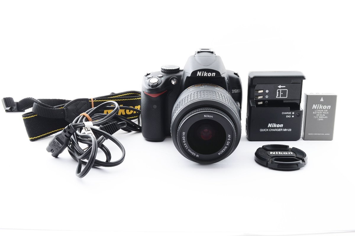 Nikon D5000 レンズキット 18-55mm 一眼レフ 初心者おすすめ Nikon