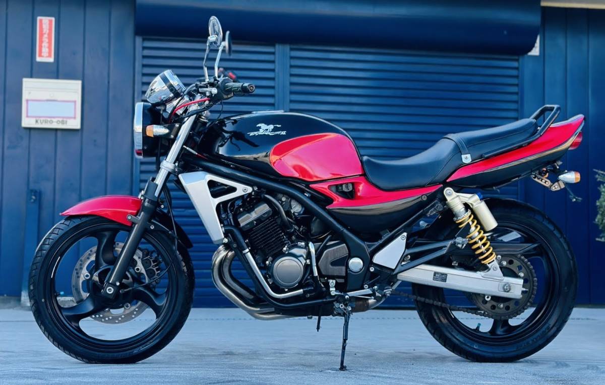 【休日特価】ZR250B バリオス2 BALIUS Ⅱ 早い者勝ち‼️ Kawasaki BALIUS‐Ⅱ バリオス2 ZR250B-035※ 11255km フォーク