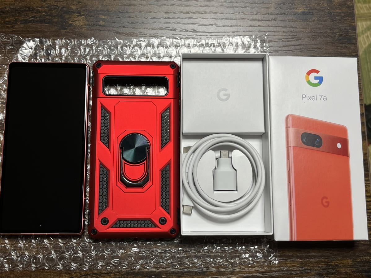 Google Pixel Coral 7a Pixel7a 128GB - | コーラル Unlocked 128GB, 0