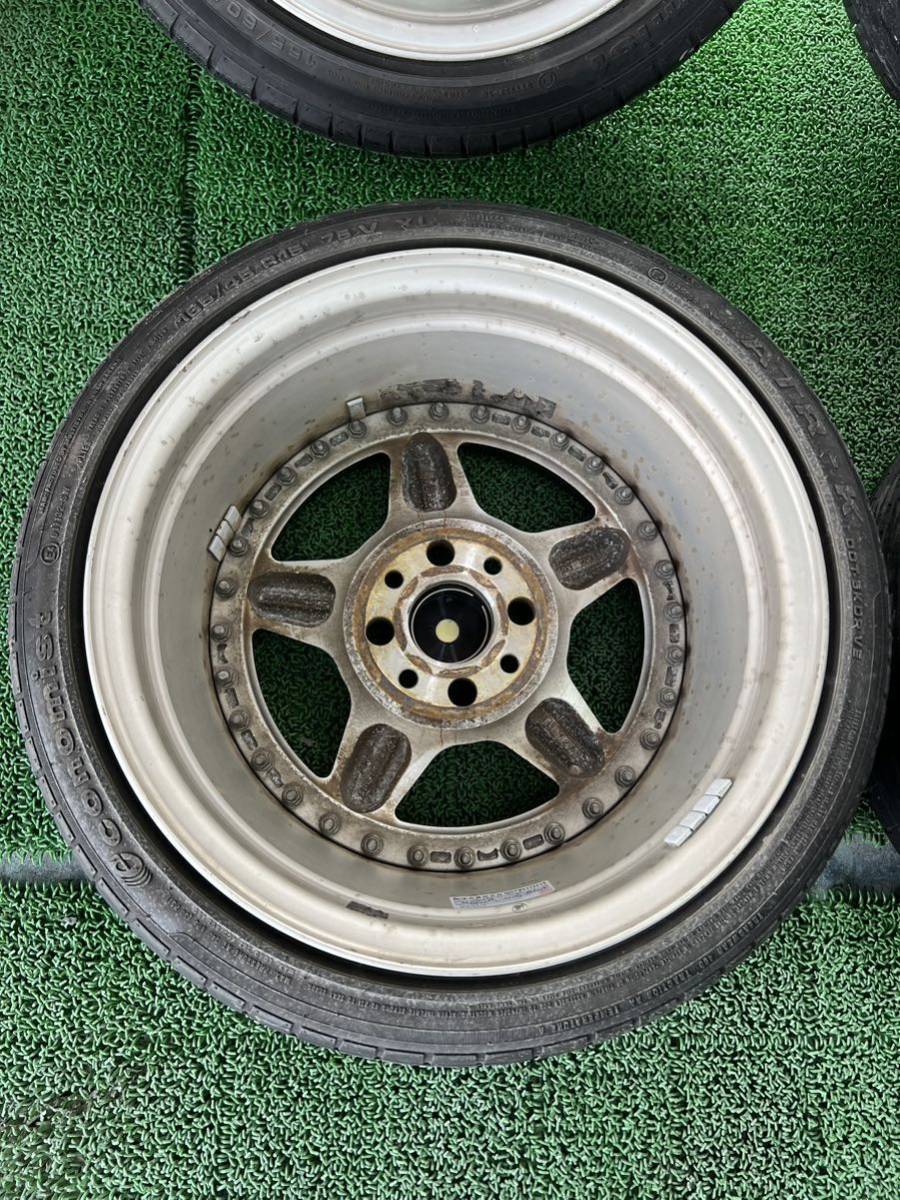 WORK MEISTER CR01 ワーク マイスター 15インチ pcd100 4穴 軽自動車