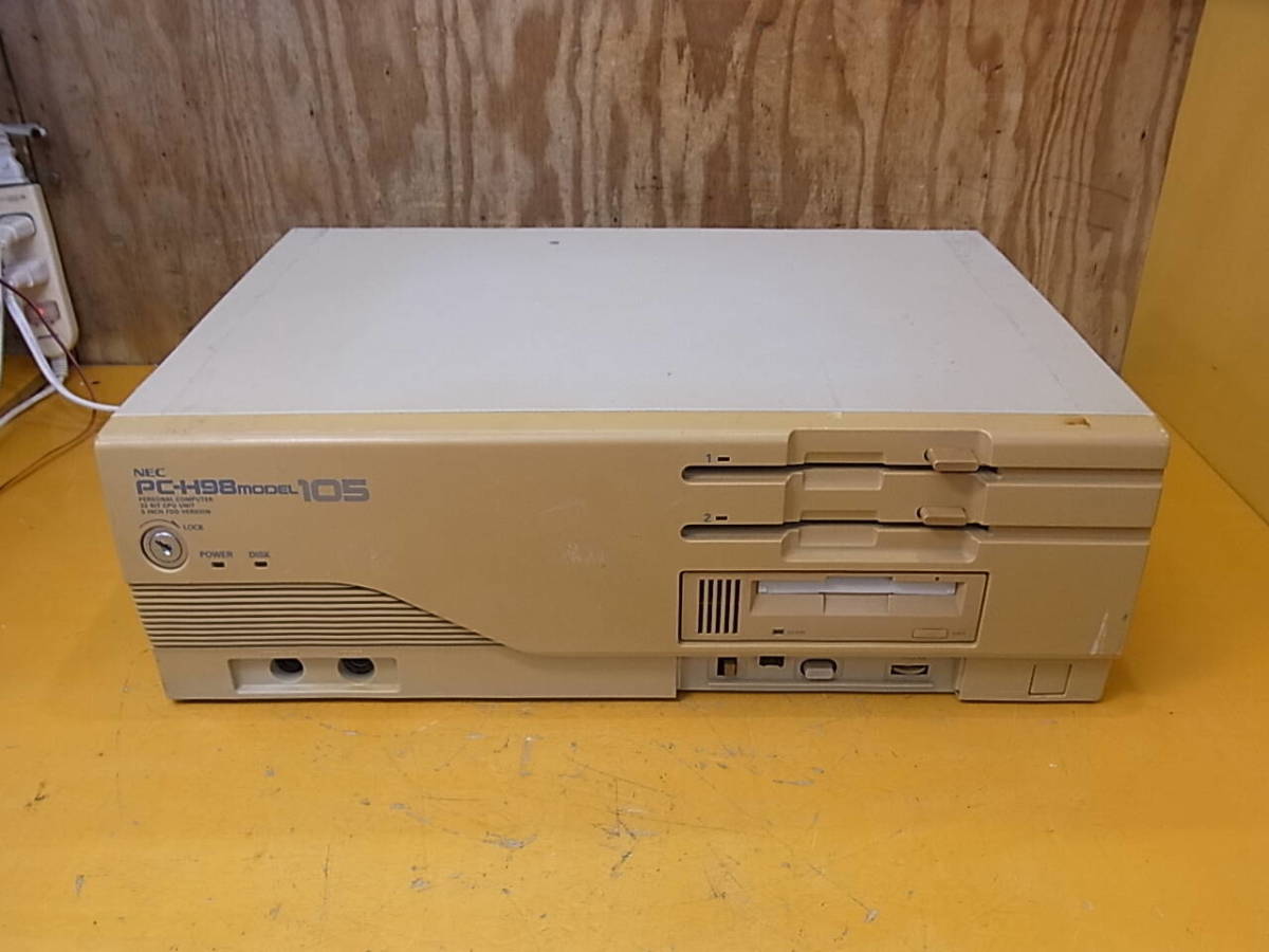 □W/915☆NEC☆PC-98デスクトップパソコン☆PC-H98model 105-300☆ジャンク