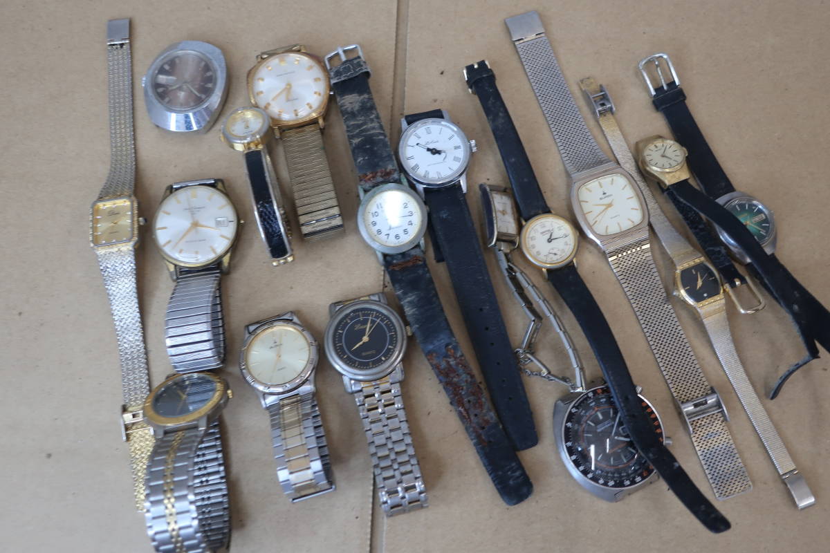 時計 まとめ 17点 SEIKO Nivada CITIZEN dunhill いろいろ MIX 腕時計 