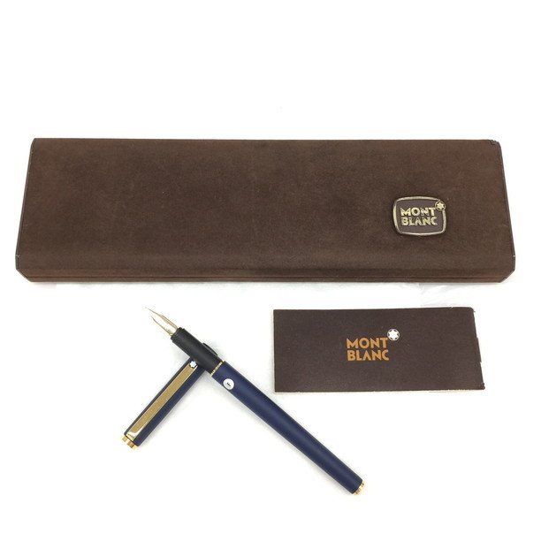 MONTBLANC 赤 万年筆 専用ケース付き 文房具・事務用品 MONT BLANC 赤