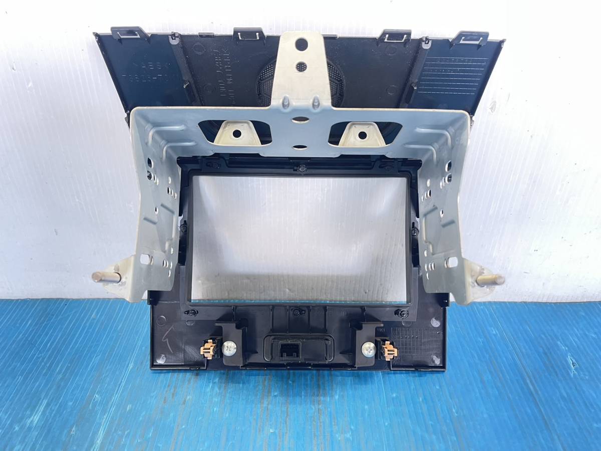 ★スズキ純正 オーディオ/ナビ/パネル/デッキ/枠 2DIN 180mm 黒★ワゴンRスティングレー MH23S★73823-70K1 AZワゴン MJ23S★K0118B D-48C