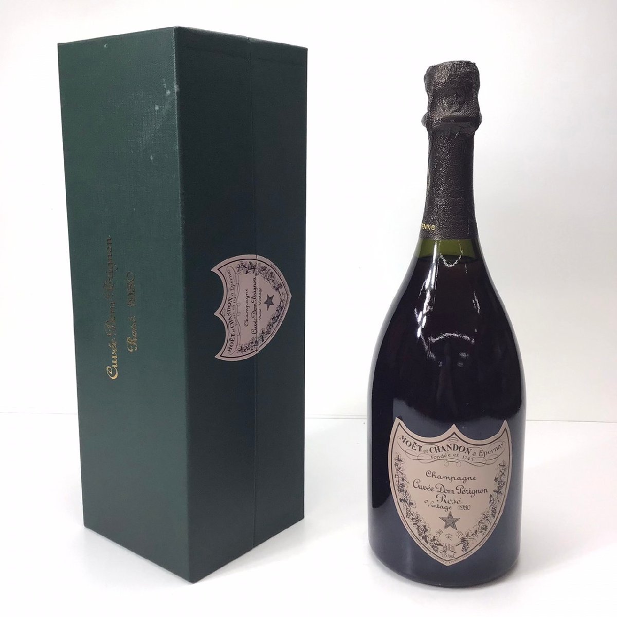 100%新品，定番 未開栓 1980 ドンペリニヨン ロゼ ヴィンテージ 箱付 750ml 12％ 1W-2-3-143099-A(ドン・ペリニヨン)｜売買されたオークション情報、yahooの商品情報をアーカイブ公開 - オークファン スパークリング