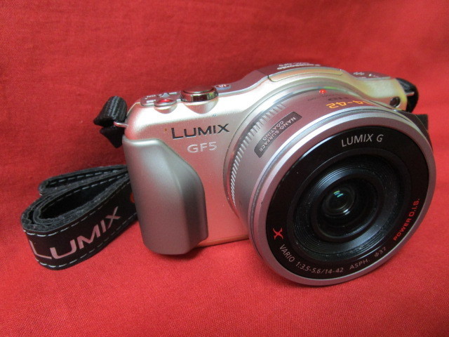 Panasonic LUMIX GF5 シルバー見た目ジャンク LUMIX GF5 ジャンク SG