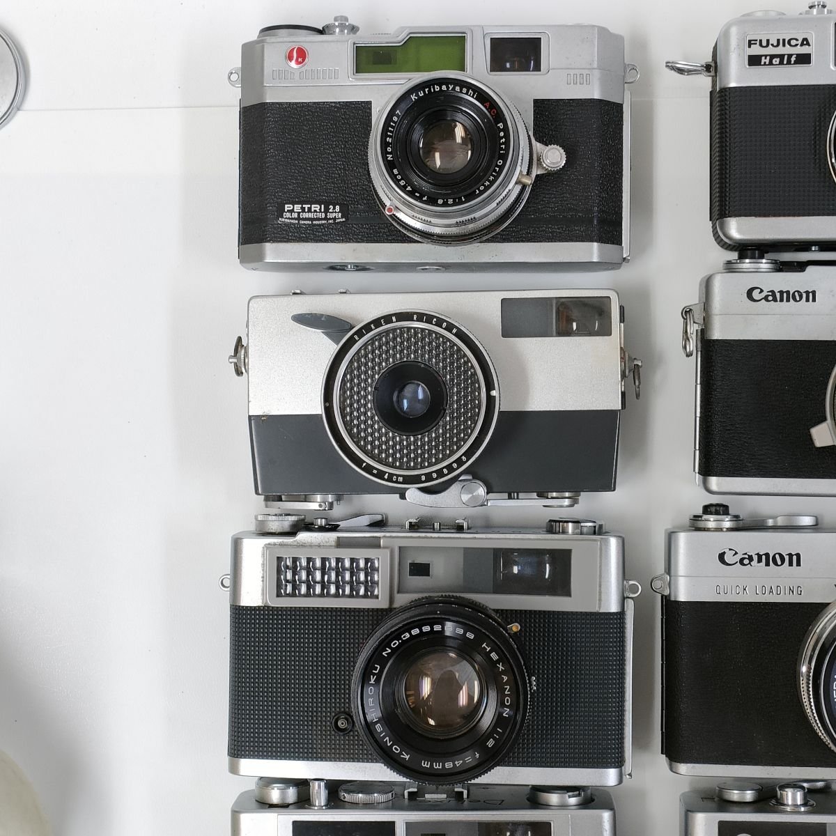 カメラ 0 Canon・FUJICA・minolta・KONICA ジャンク品 PETRI Konica