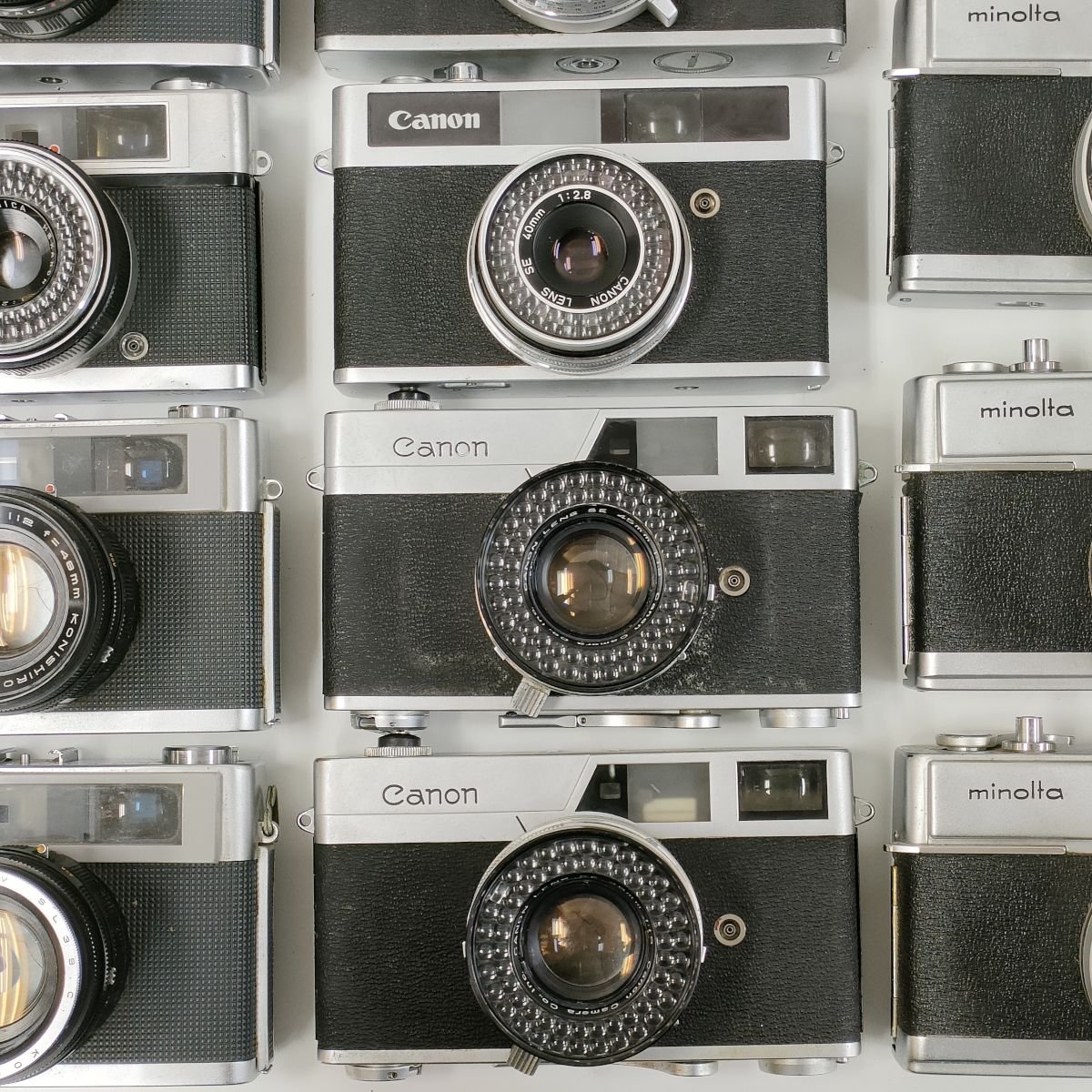 カメラ 0 Canon・FUJICA・minolta・KONICA ジャンク品 PETRI Konica