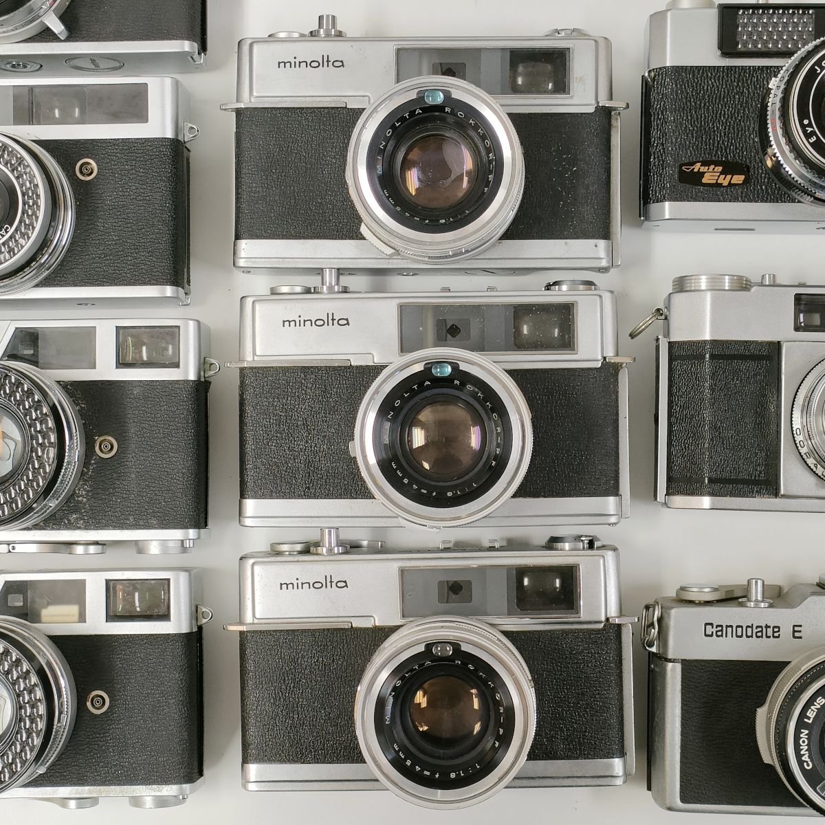 カメラ 0 Canon・FUJICA・minolta・KONICA ジャンク品 PETRI Konica