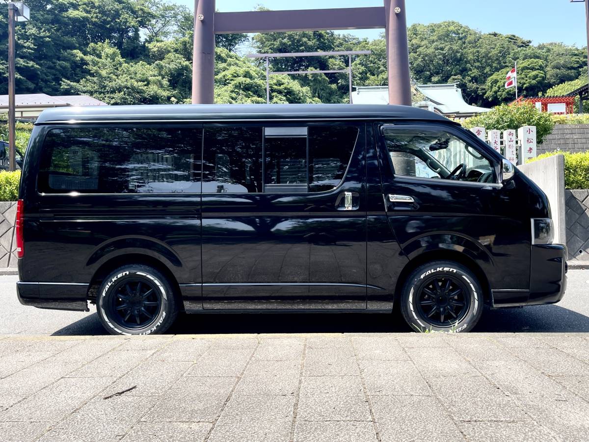 本物保証,SALE 生花店で使用 ハイエース スーパーGL ワイド MRT 車中泊 ベッドキット 防水床 ナビ テレビ バックモニター ETC デジタルインナーミラー