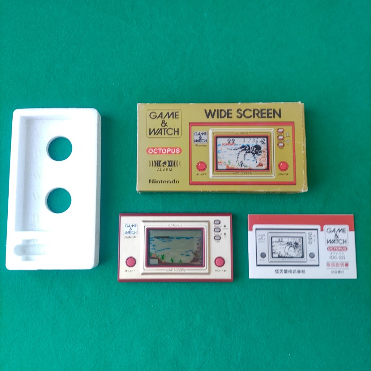 任天堂 ゲームウォッチ オクトパス OC-22 GAME&WATCH Nintendo