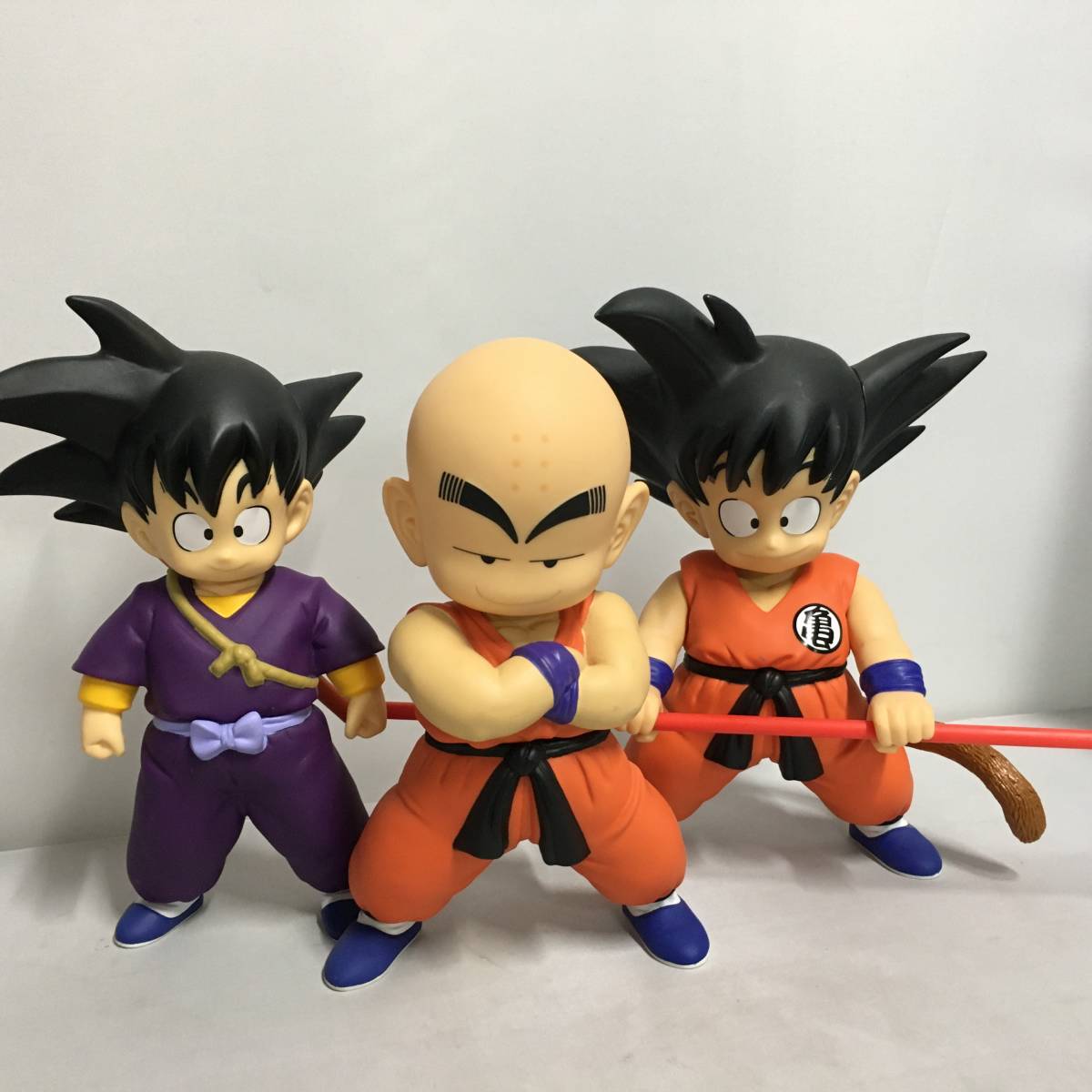 ●孫悟空 忍者姿 クリリン ドラゴンボール Dragon Ball DX ソフビ フィギュア 3体セット　【23/0805/01