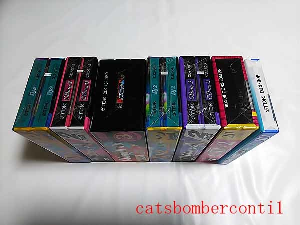 カセットテープ TDK ハイポジ 日本製 計14巻 CDing・2 DJ・2 CD'S2 DISC
