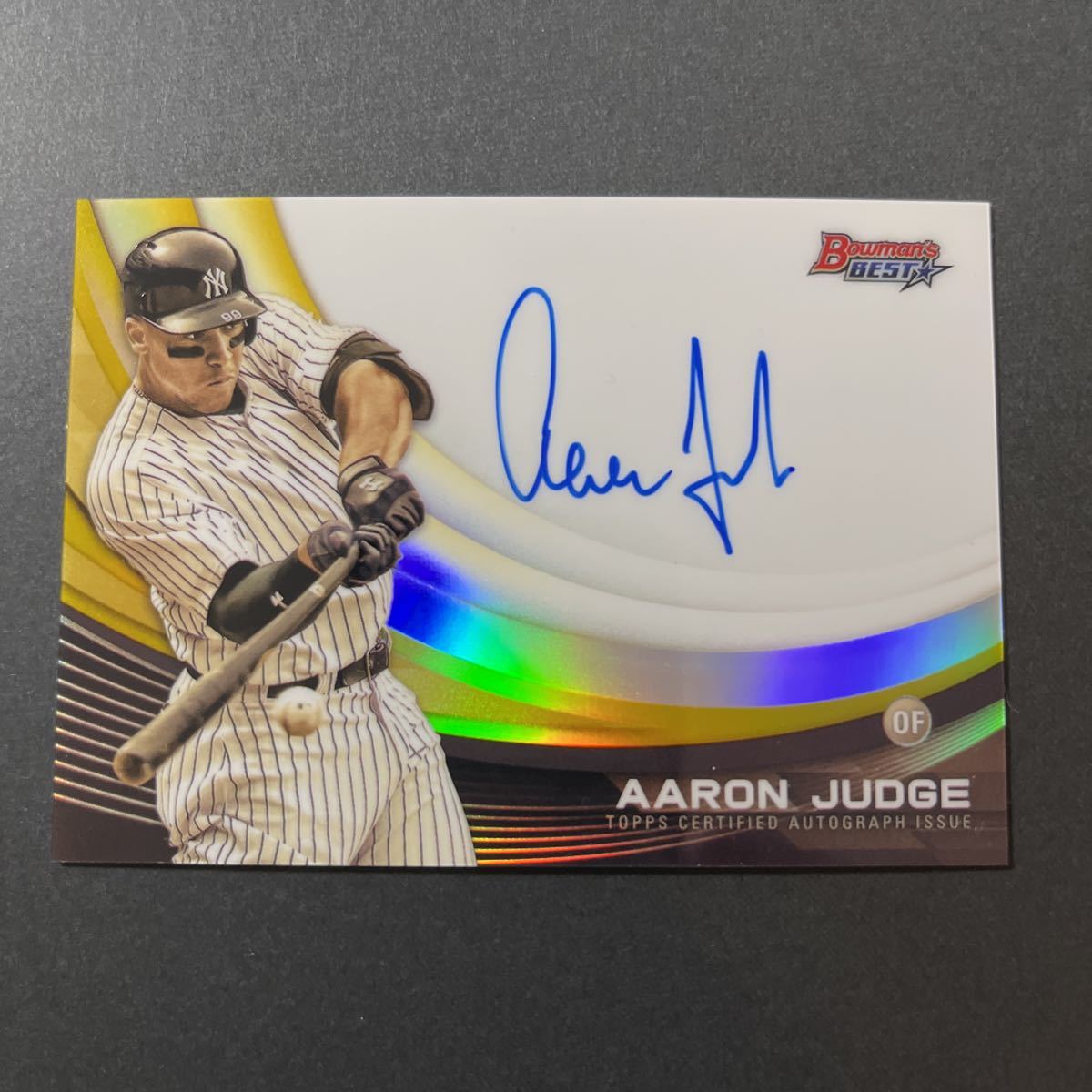 toops 2017 bowman AARON JUDGE 38/50直筆サインカード Bowman Aaron 