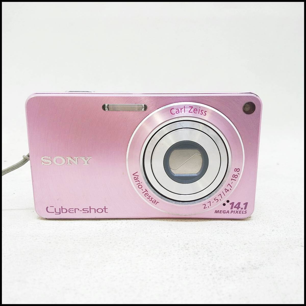 ○SONY ソニー Cyber-Shot コンパクトデジタルカメラ ピンク DSC-W350 