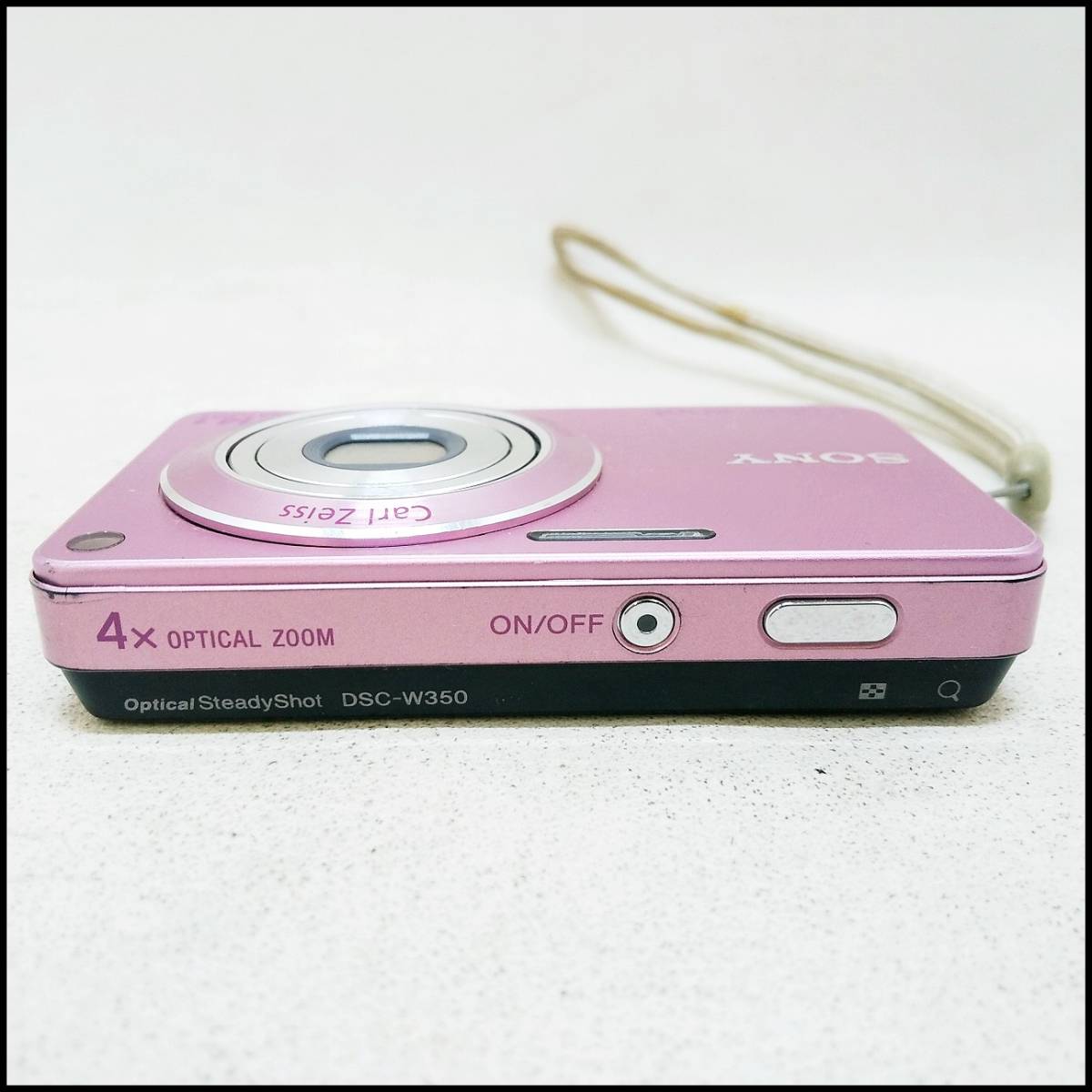 ○SONY ソニー Cyber-Shot コンパクトデジタルカメラ ピンク DSC-W350 