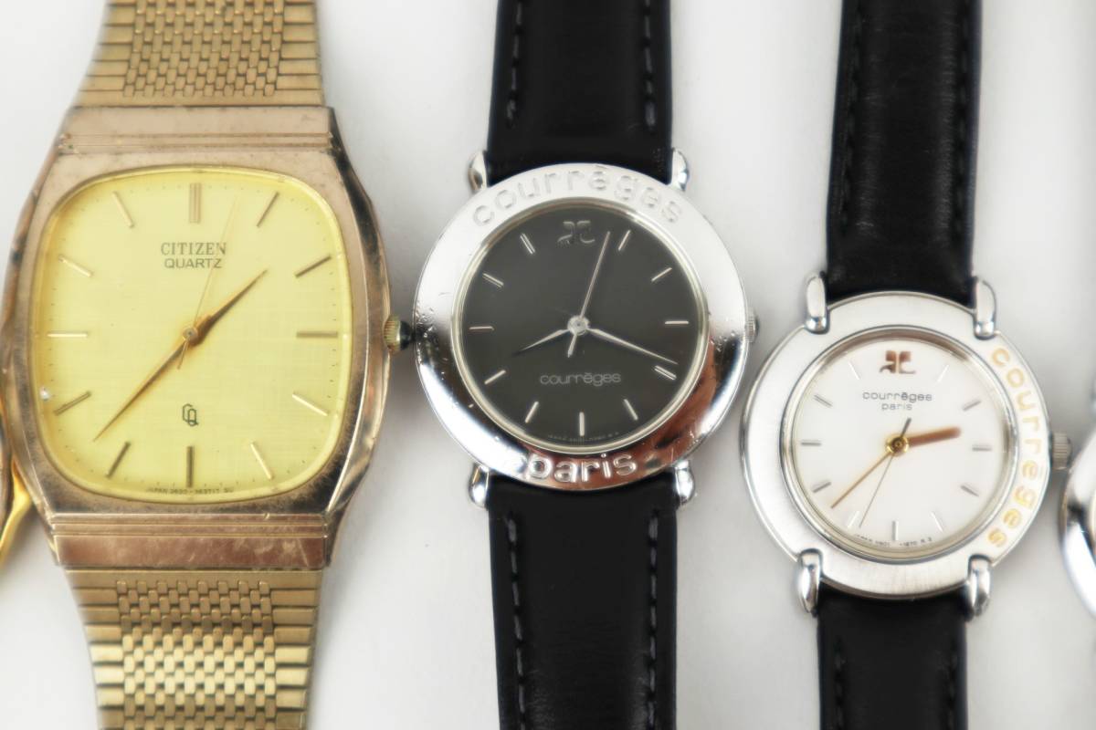 1円スタート 時計 まとめ売り セイコー セイコー5 シチズン ポール