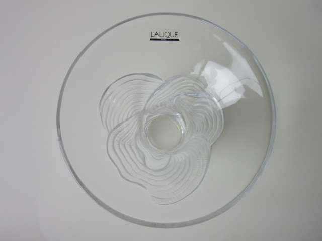 ラリックのCerf(セルフ)アールデコ　花瓶 LALIQUE ラリック「 セルテラ 」クリスタル ガラス フラワーベース
