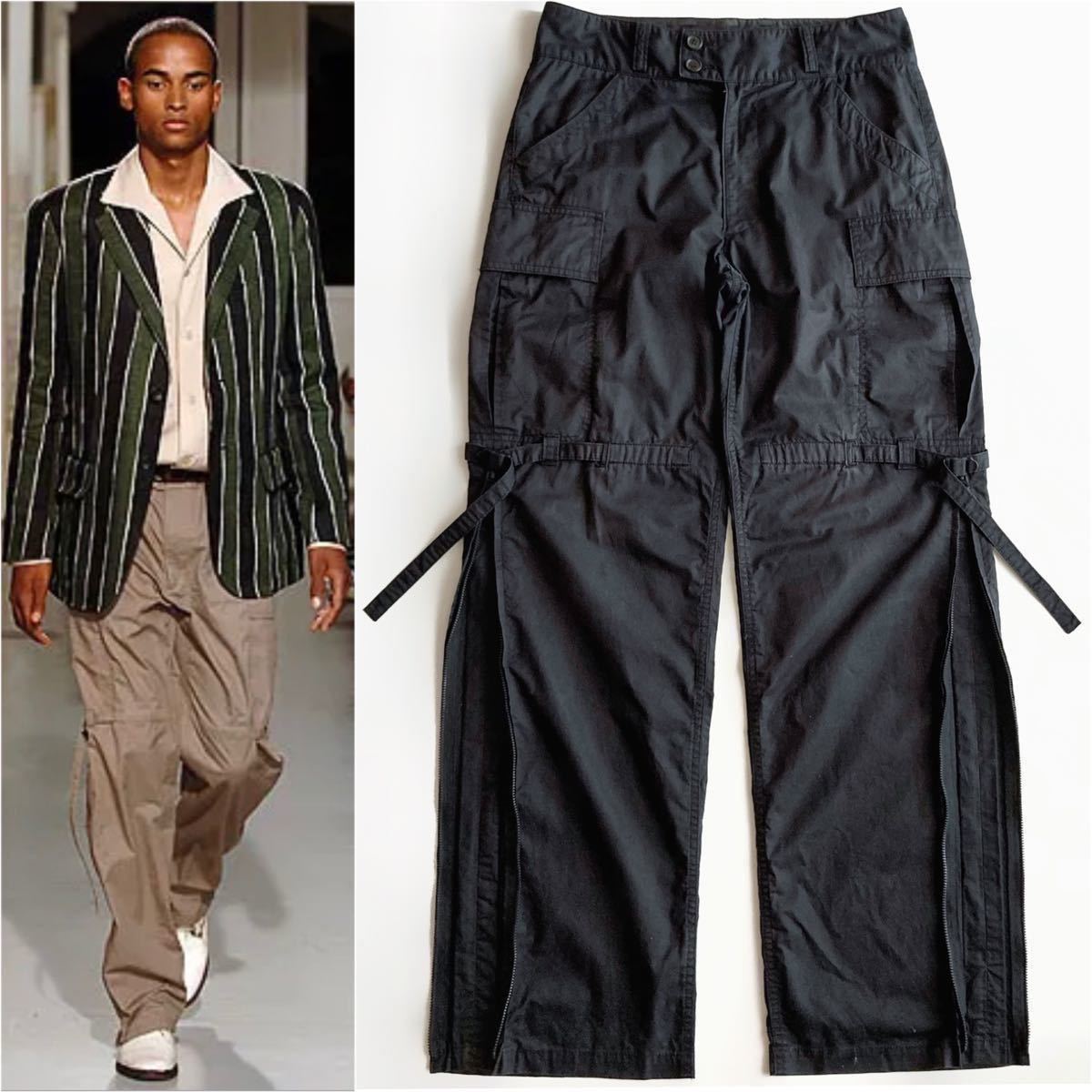 2006SS ISSEY MIYAKE MEN パラシュート ボンテージ ジッパー カーゴ