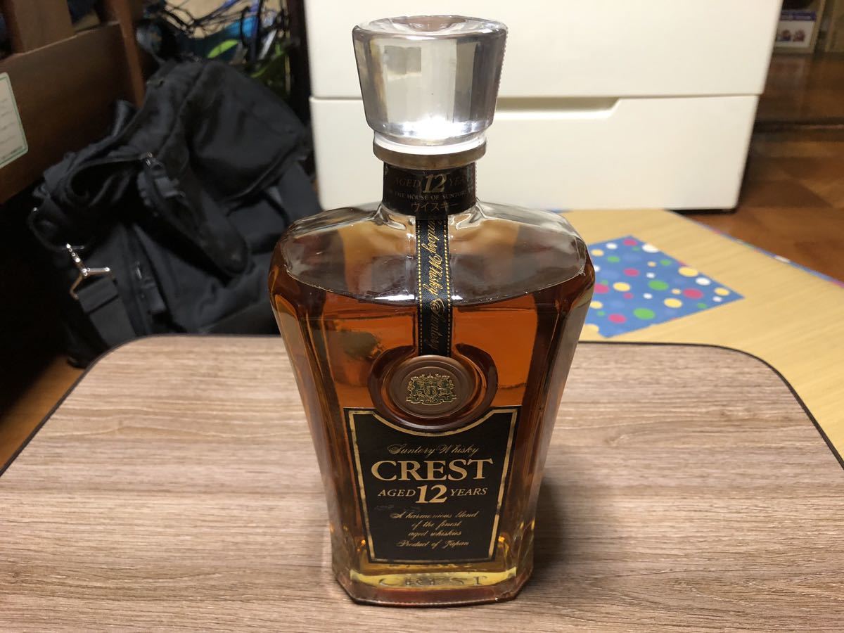 サントリー クレスト 12年 SUNTORY CREST ウイスキー 700ml 43% WHISKY 未開栓品
