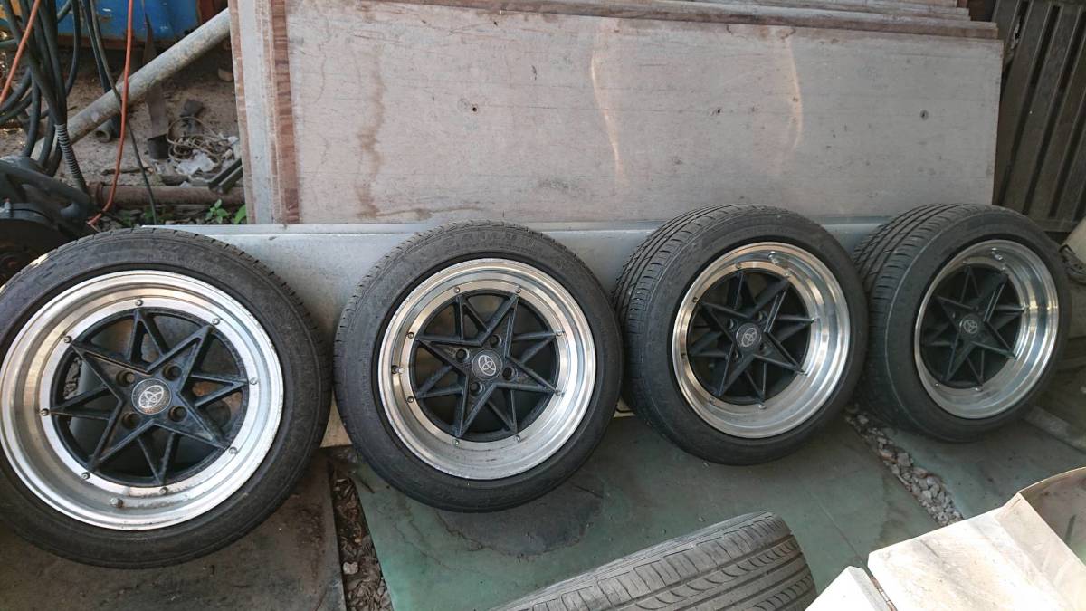15インチ ホイール 復刻スターシャーク 4穴 8j スターシャーク | 2026