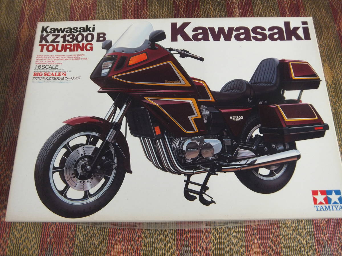 タミヤ 1/6 カワサキ KZ1300B ツーリング 未組立 タミヤ 1/6 カワサキ KZ1300 Bツーリング