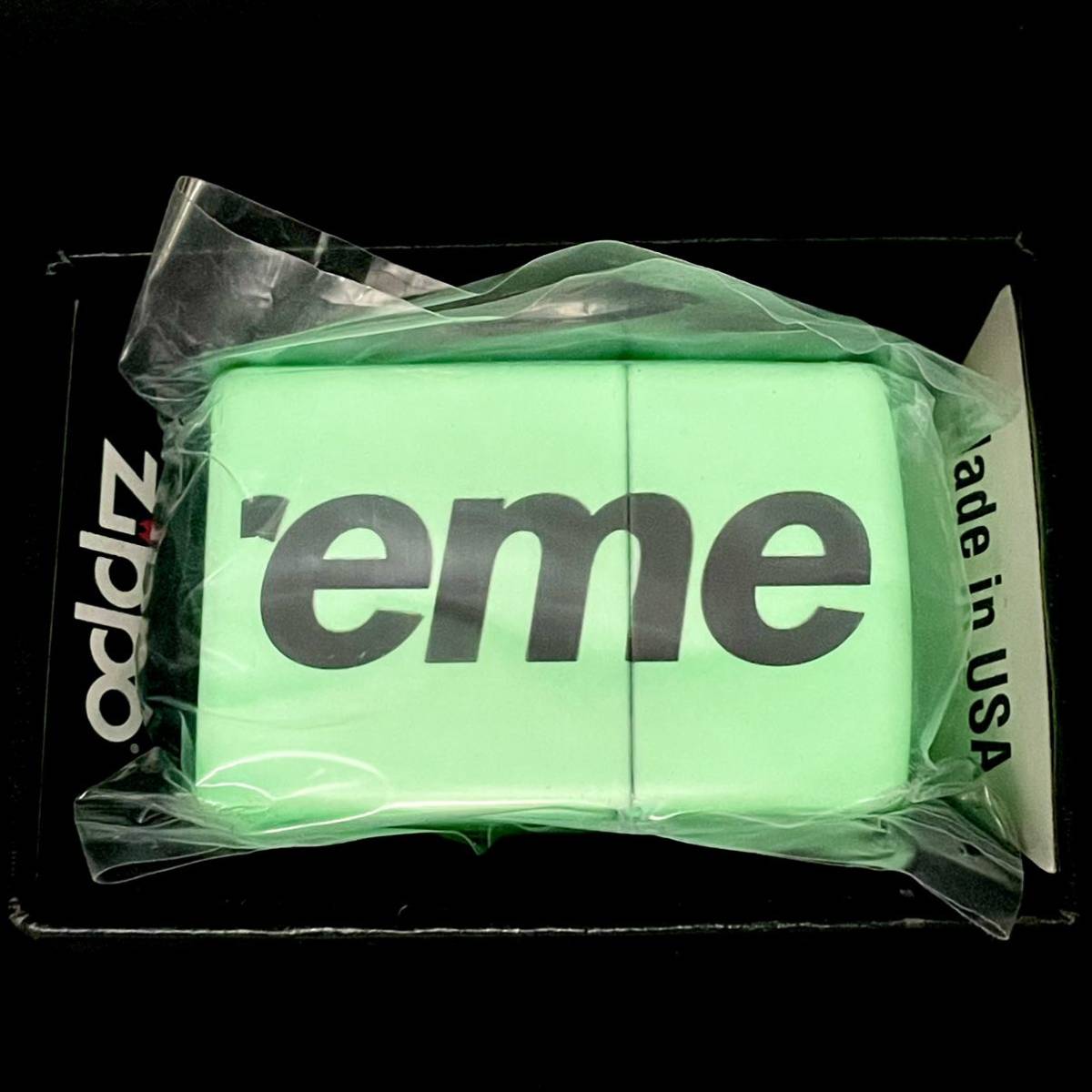 ◇新品未使用◇Supreme Glow in the Dark Zippo White シュプリーム 