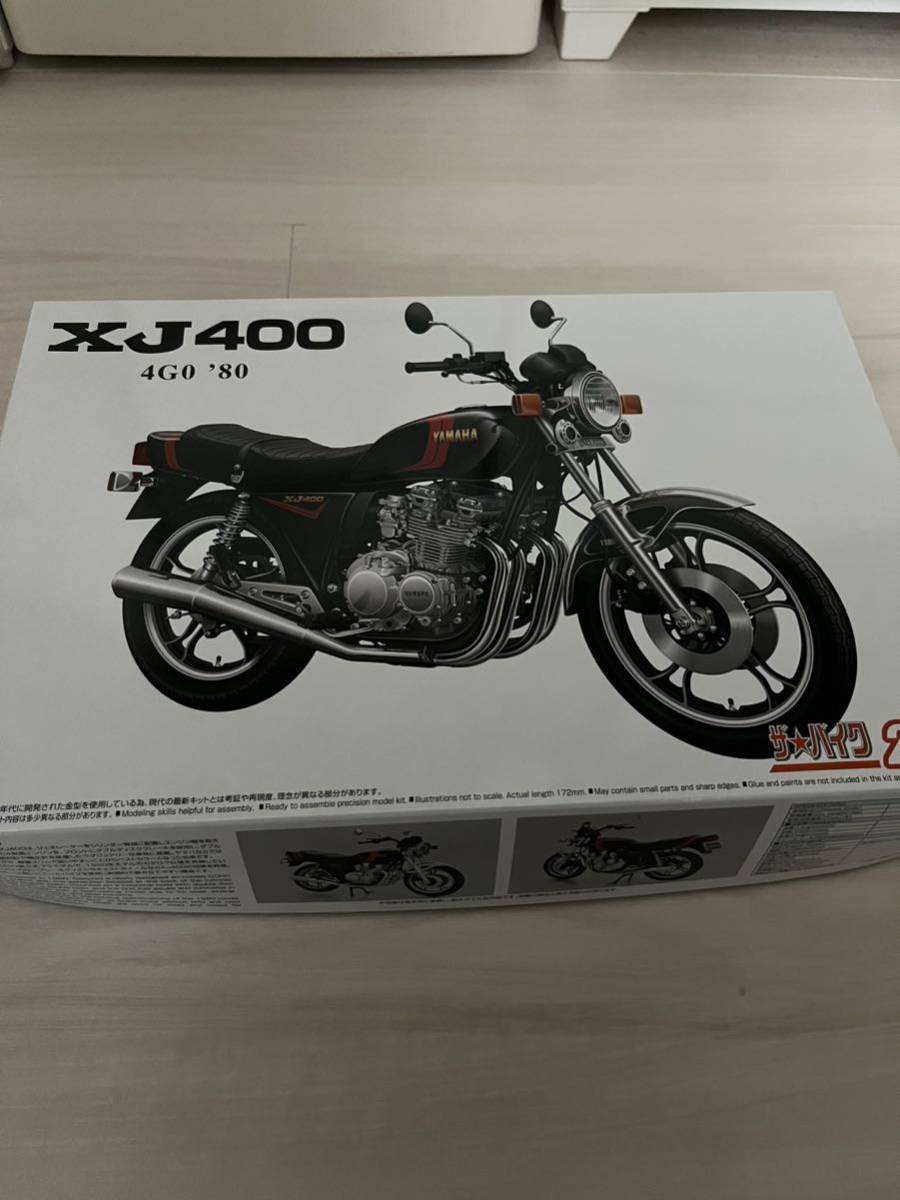 XJプラモデル（即作成フルキット） XJ400プラモデル（即作成フルキット）
