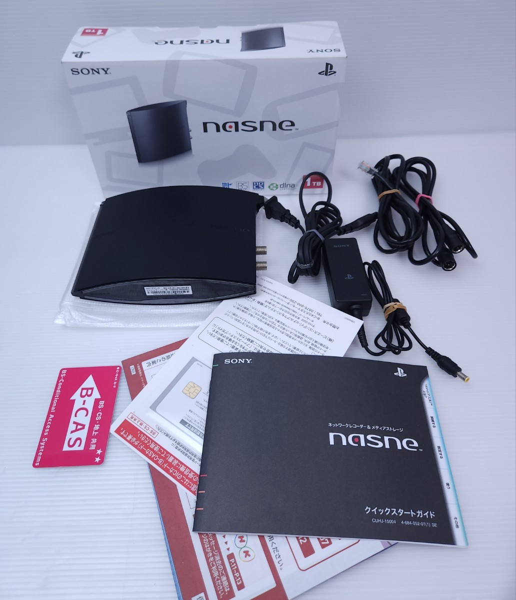 HOT，高品質 SONY nasne 1TB CUHJ-15004 電源コード アンテナケーブル別 初期化済 ナスネ1T(アクセサリ、周辺機器)｜売買されたオークション情報、yahooの商品情報をアーカイブ公開 - オークファン アクセサリ、周辺機器