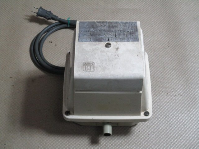 中古品 日東工器 ベスト浄化槽ブロワー メドーコンプレッサー NB-30B Q 