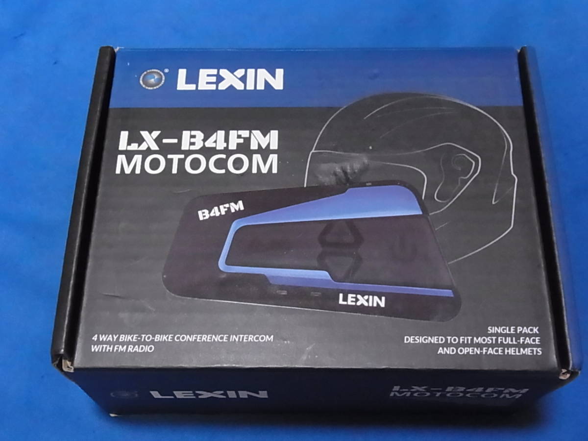 LEXIN LX-B4FM バイク用bluetoothインカム